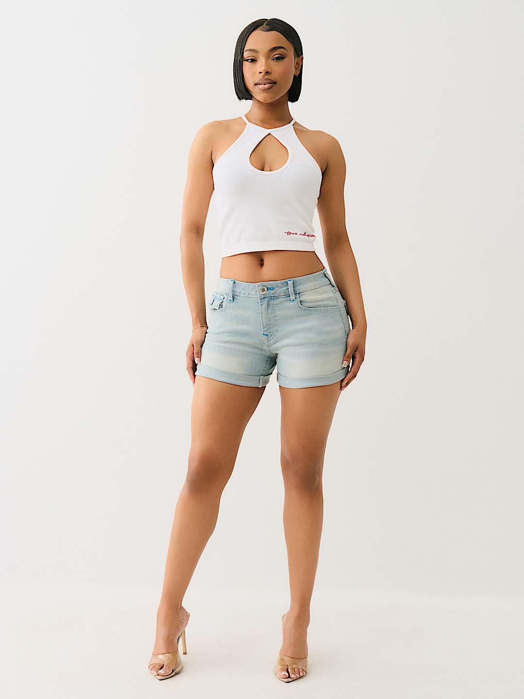 JAYDE ROLLED FLAP SHORT