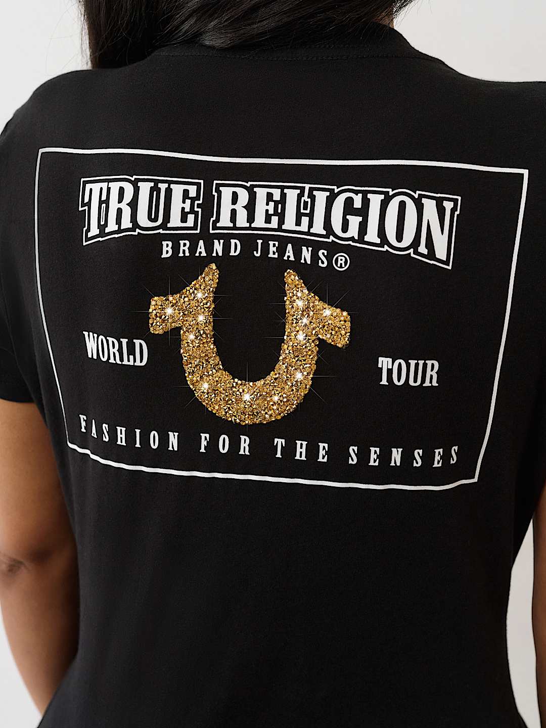 【TRUE RELIGION】★Tシャツ★ CRUSHED CRYSTAL HORSESHOE TEE CRUSHED CRYSTAL HORSESHOE TEE | True Religion