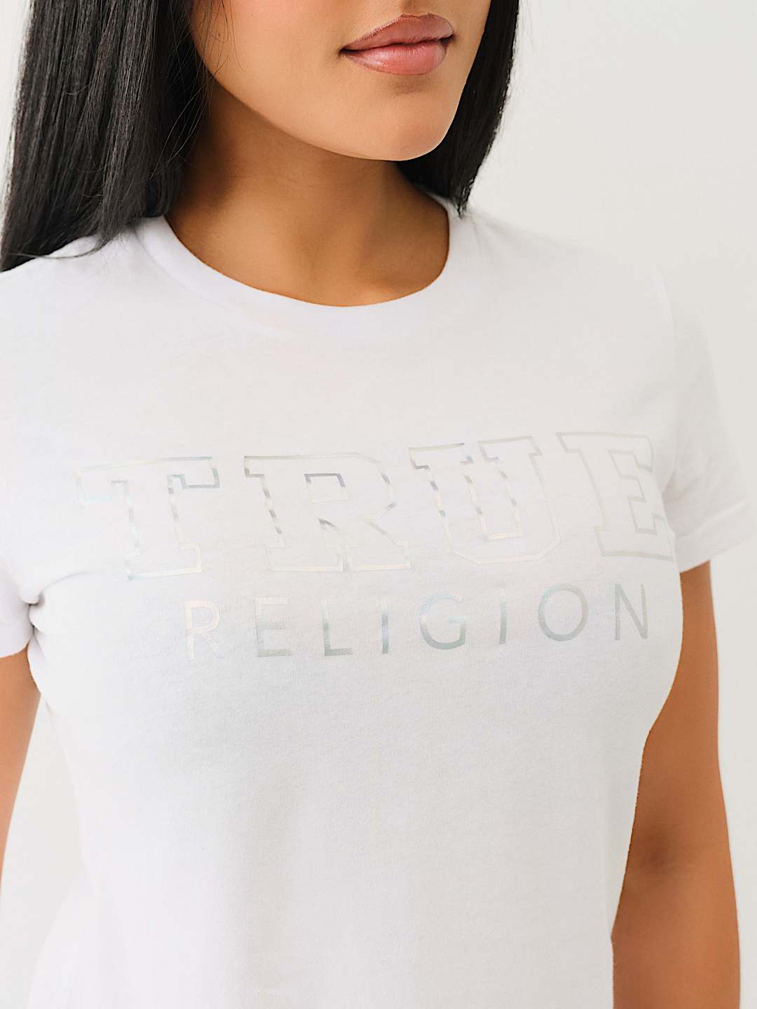 IRIDESCENT LOGO TEE, image 1
