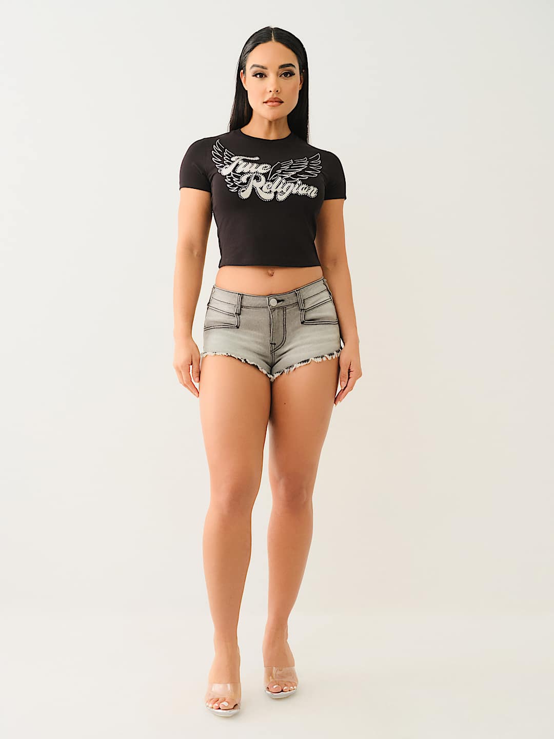 CHEEKY FRAYED SHORT
