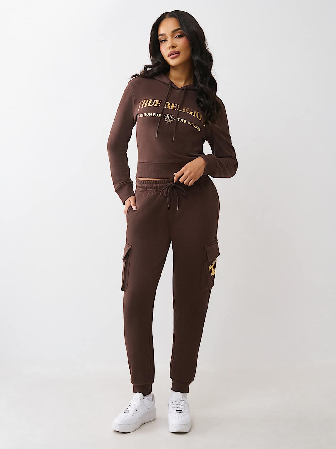 PANTALONES JOGGER CARGO CON HERRADURA MET&Aacute;LICA, image 2