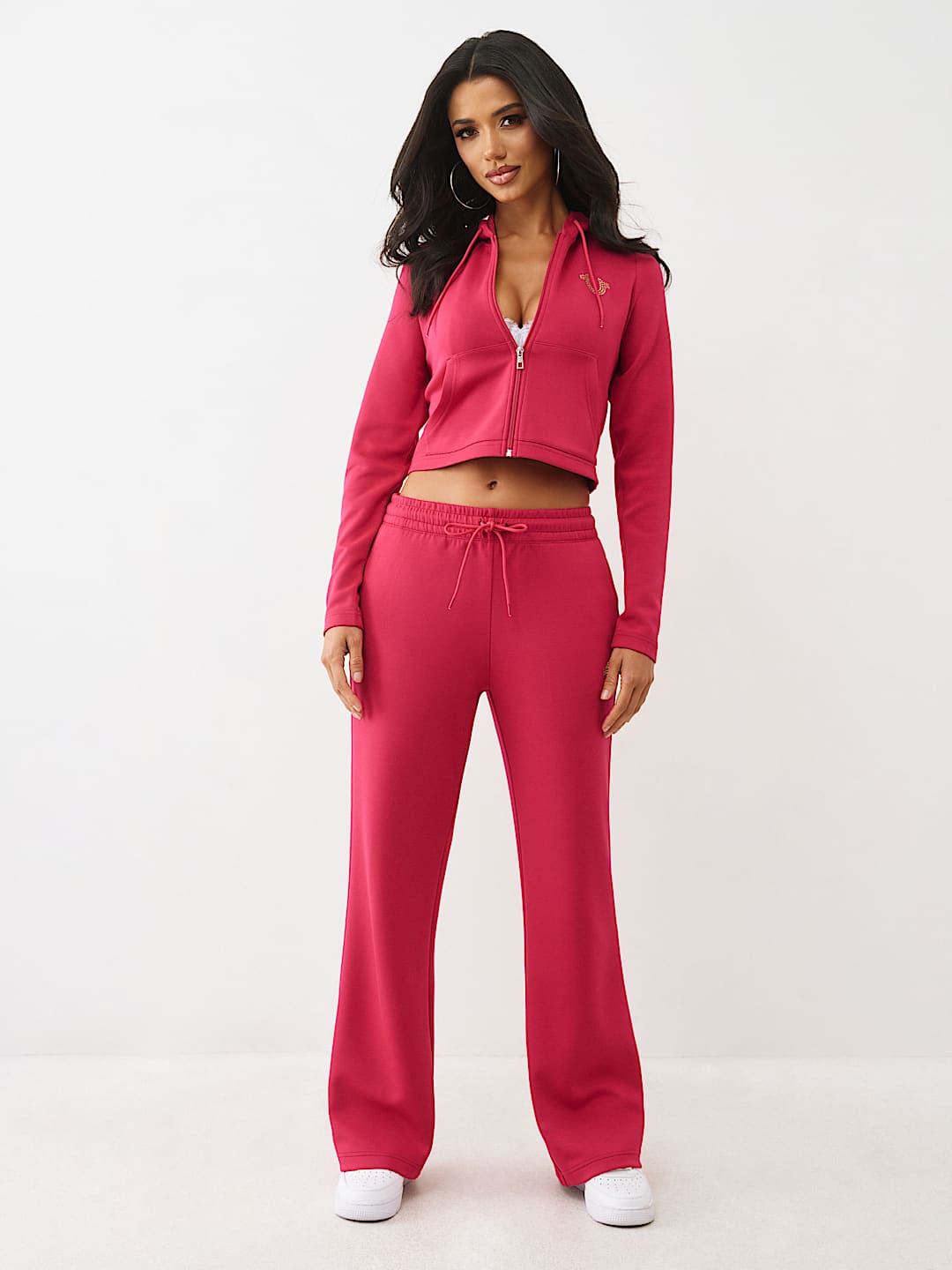 SHRUNKEN LOGO ZIP HOODIE, image 3