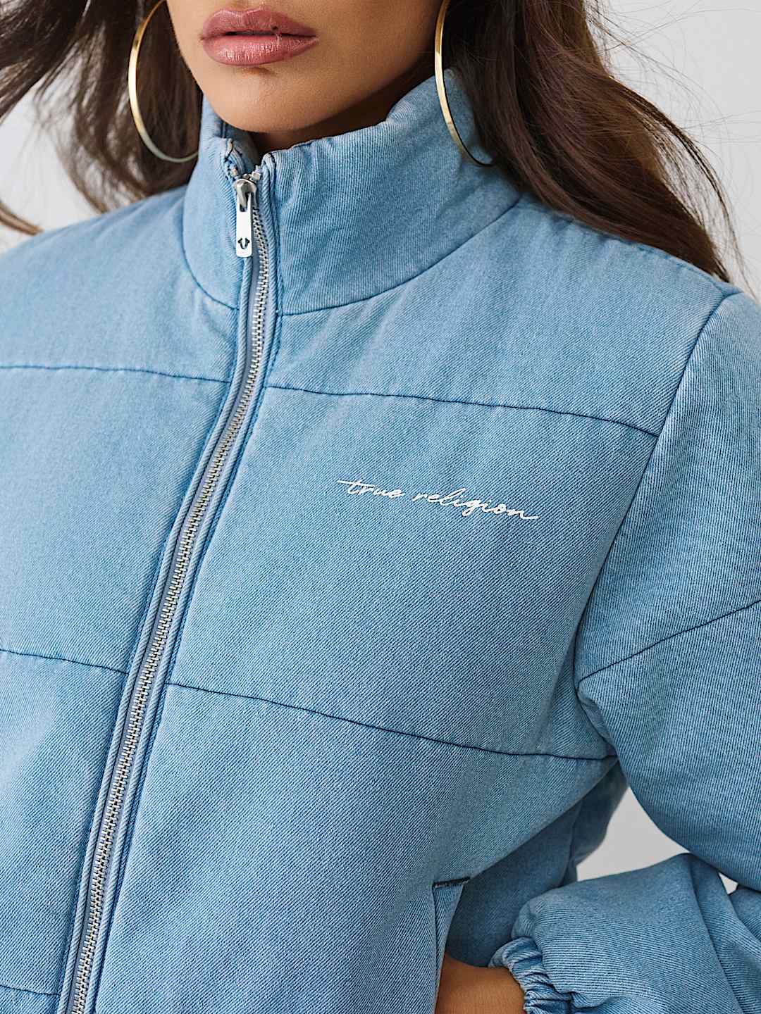 CHAQUETA ACOLCHADA DE MEZCLILLA, image 6