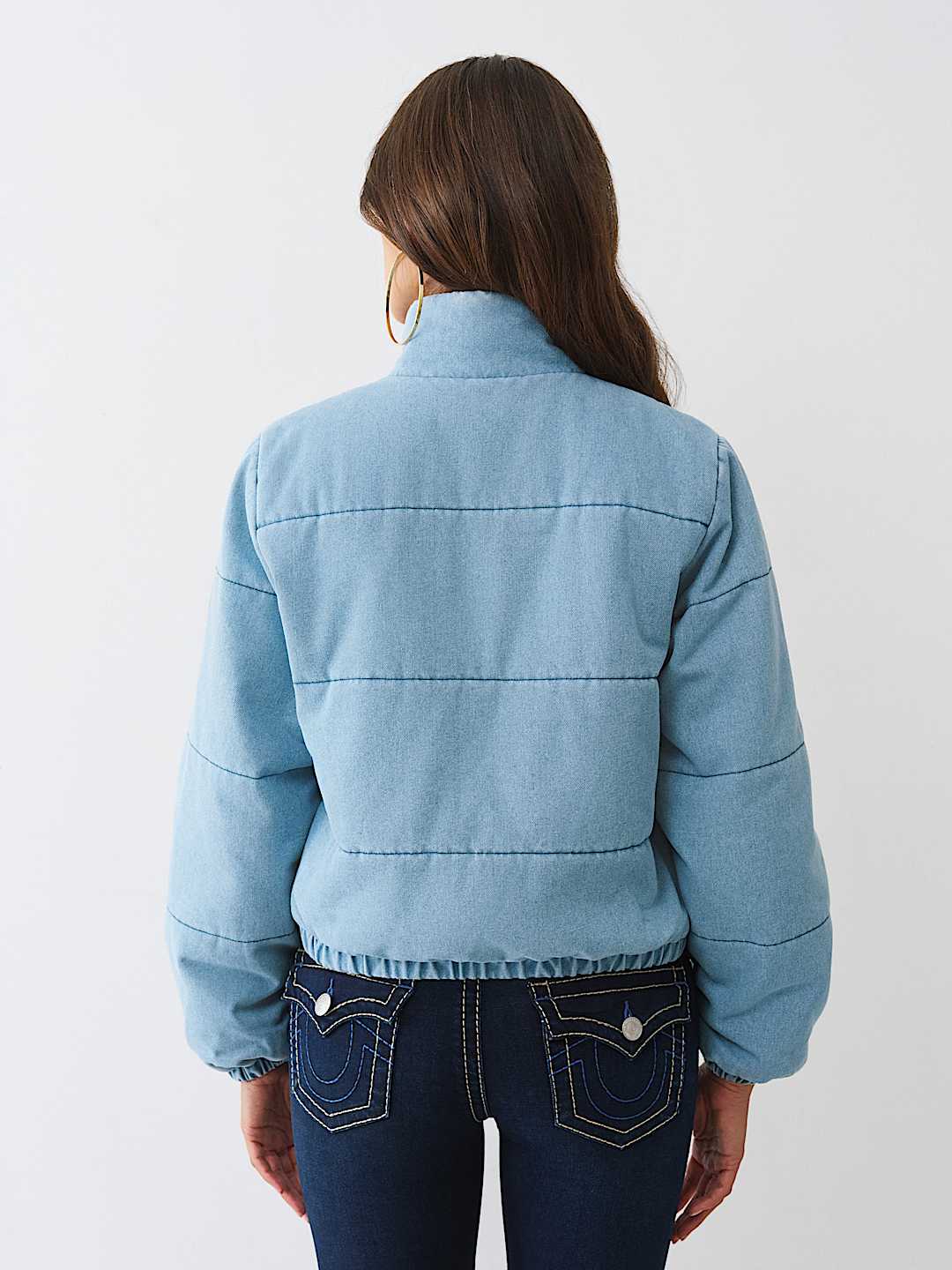 CHAQUETA ACOLCHADA DE MEZCLILLA, image 7