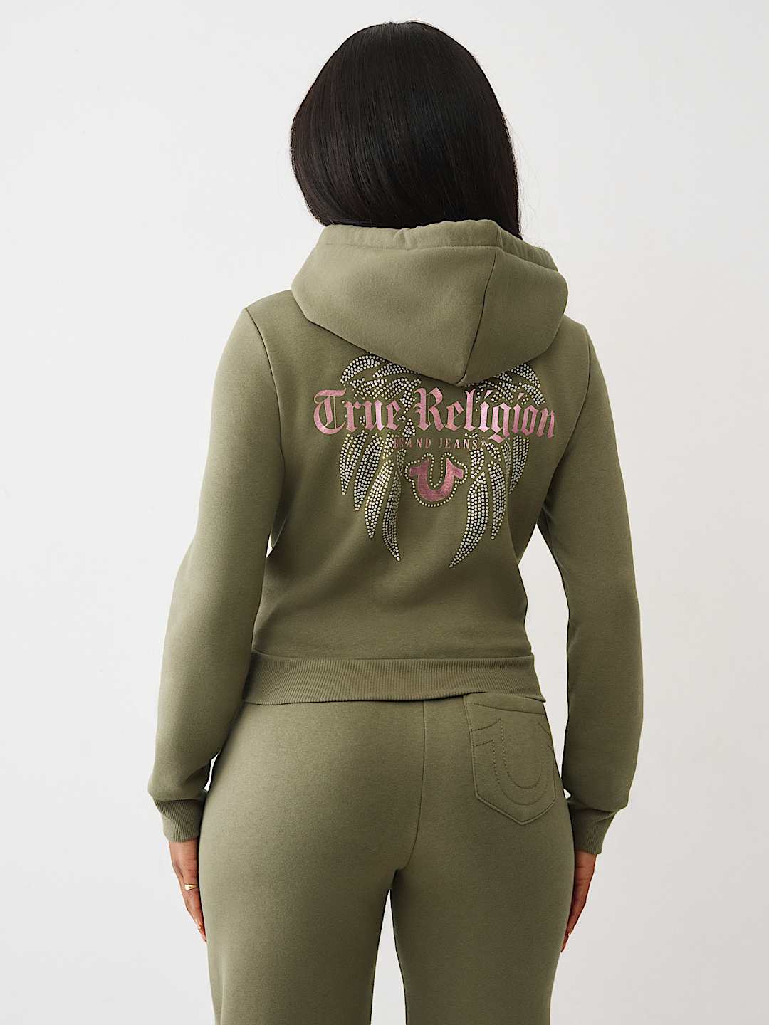 SHRUNKEN WING ZIP HOODIE, image 5