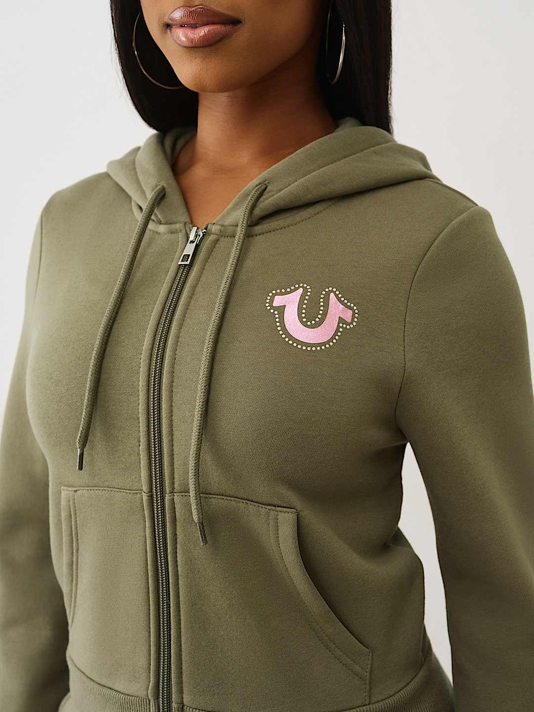 SHRUNKEN WING ZIP HOODIE, image 6