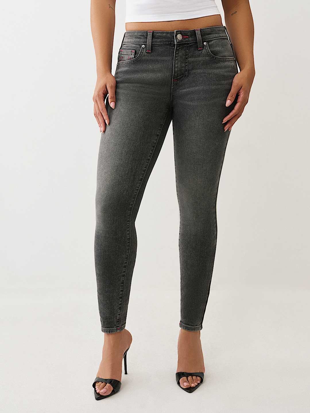 JENNIE MID RISE CURVY SKINNY JEAN, image 3