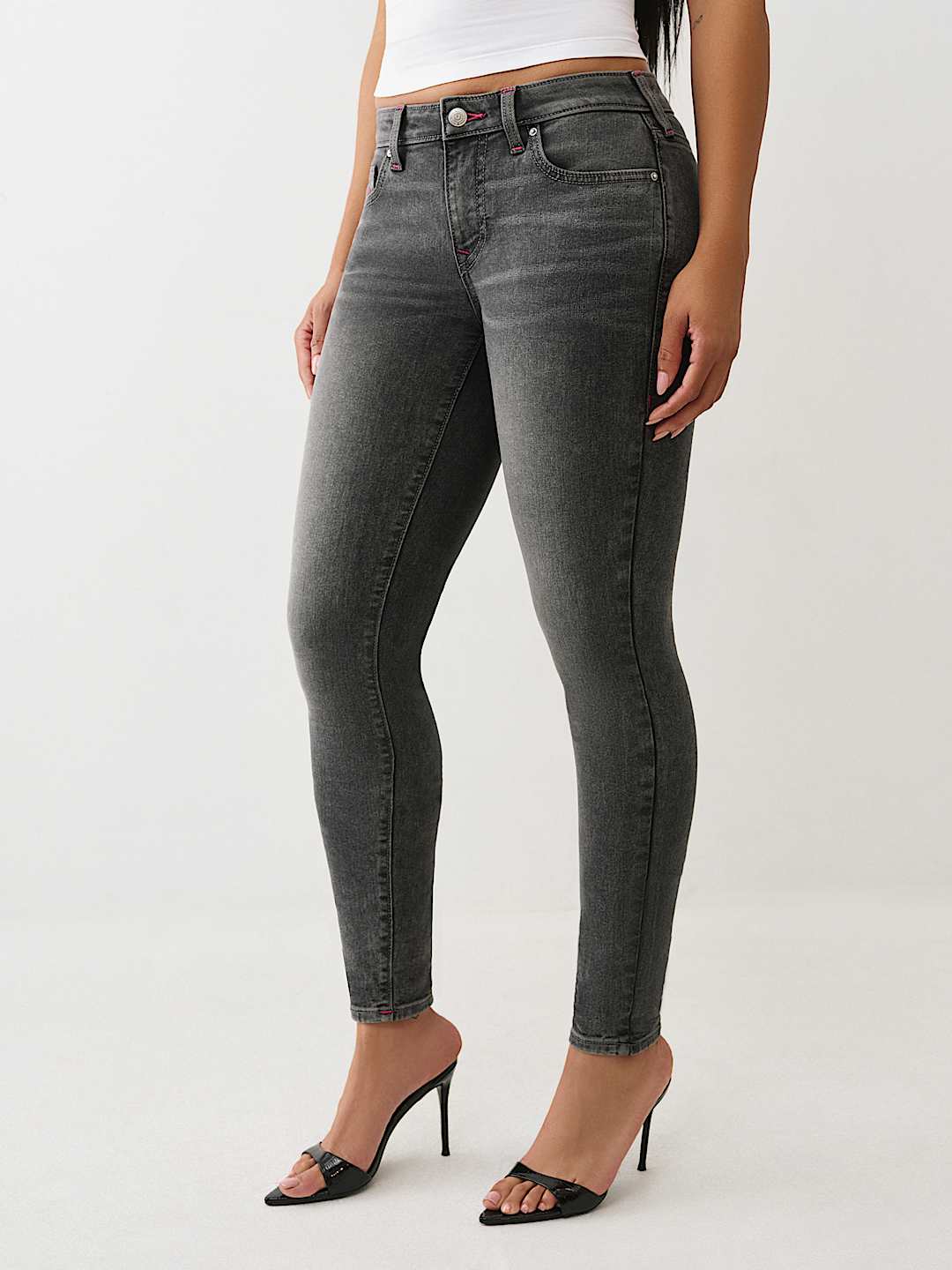 JENNIE MID RISE CURVY SKINNY JEAN, image 4