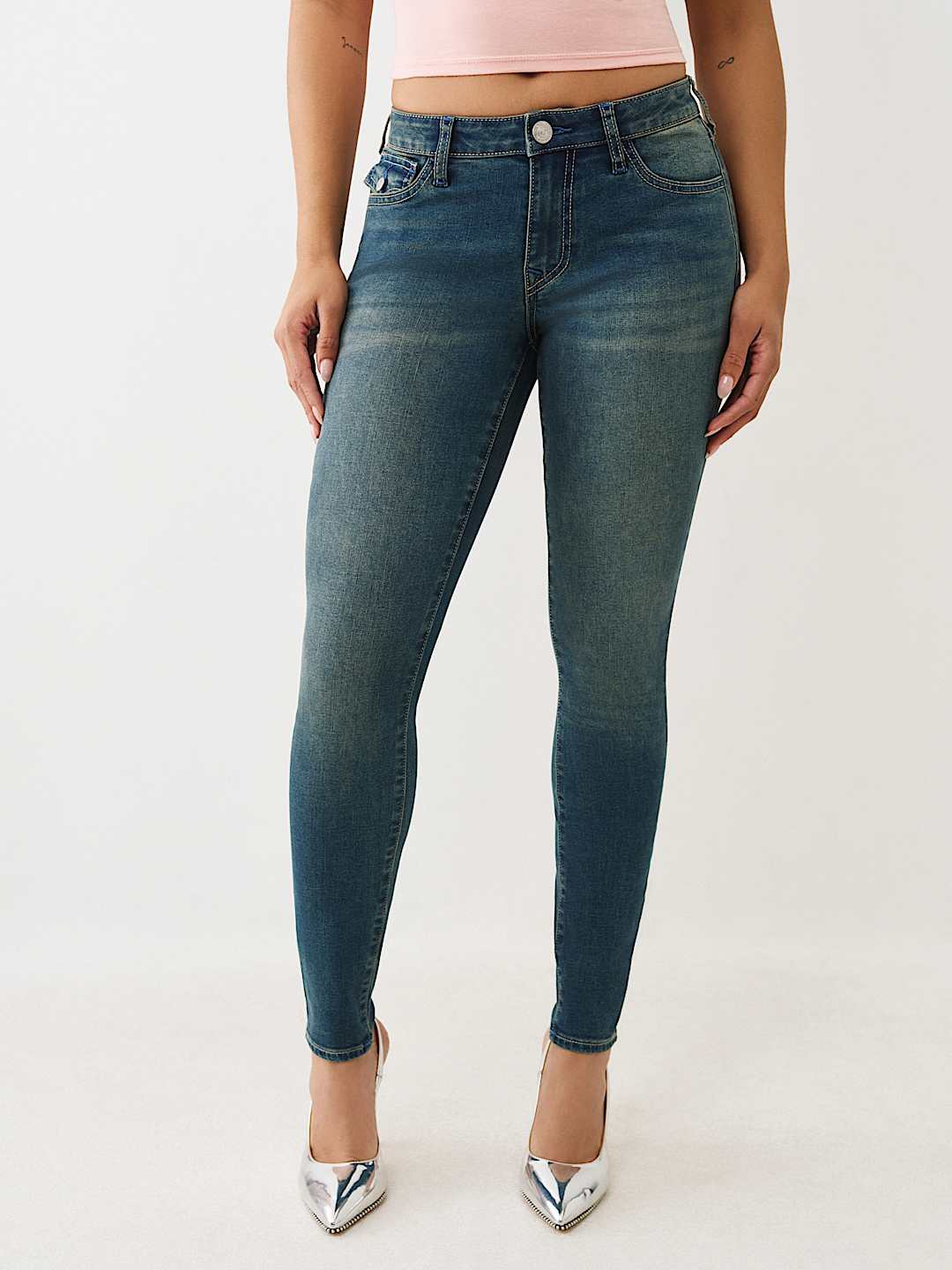 JENNIE MID RISE CURVY SKINNY JEAN, image 3