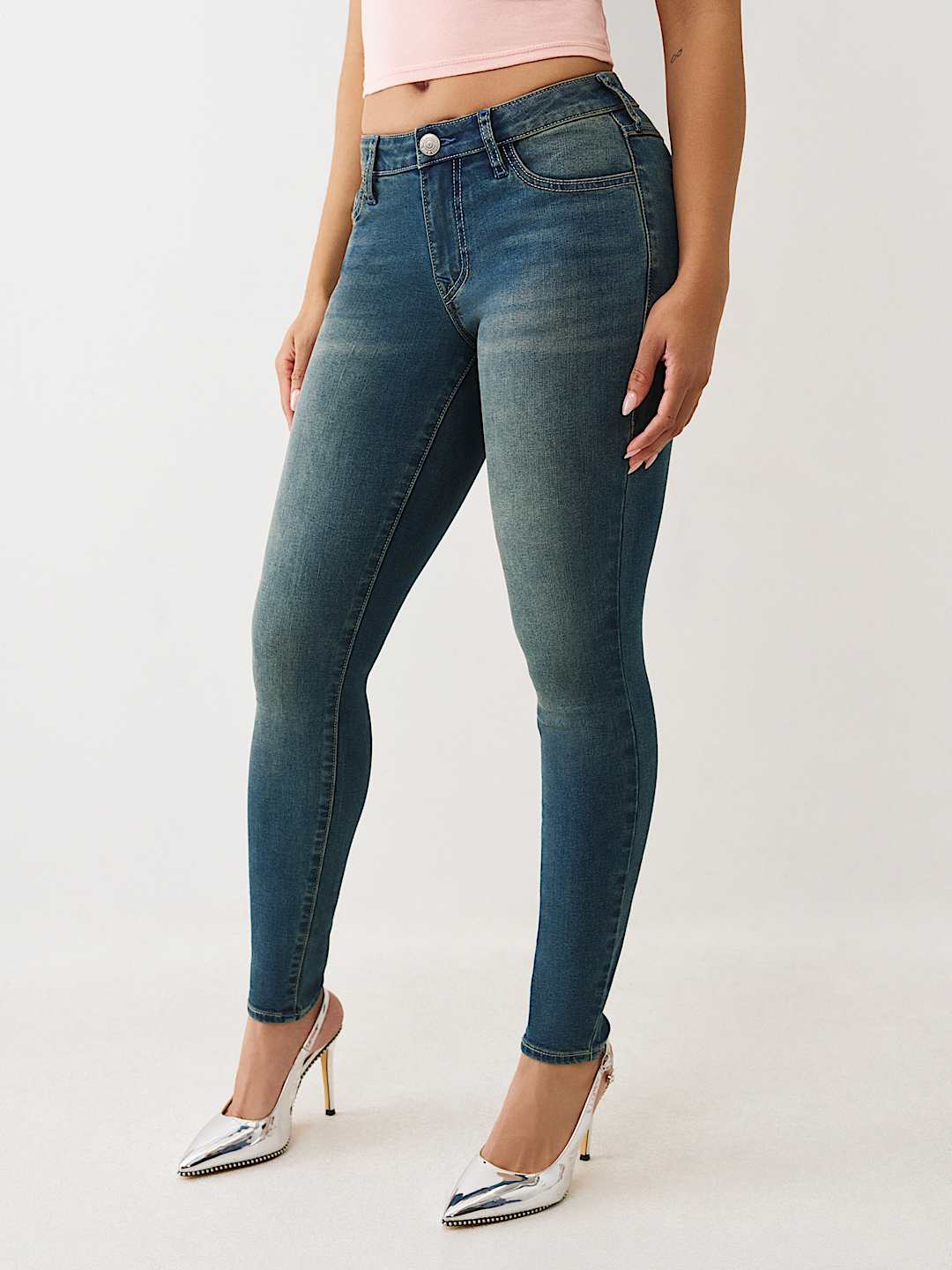 JENNIE MID RISE CURVY SKINNY JEAN, image 4