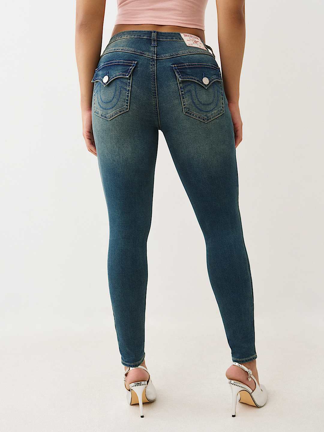 JENNIE MID RISE CURVY SKINNY JEAN, image 5