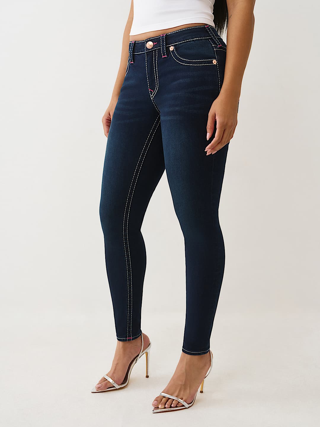 JENNIE MID RISE BIG T CURVY SKINNY JEAN, image 4