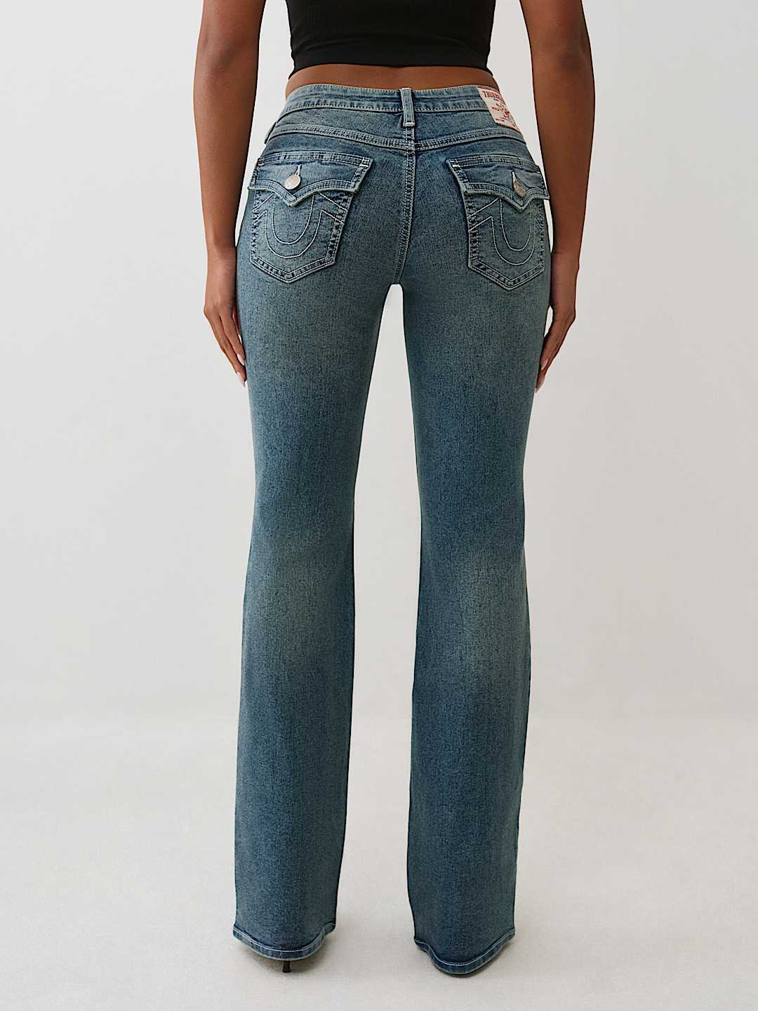 BECCA MID RISE BOOTCUT JEAN, image 4