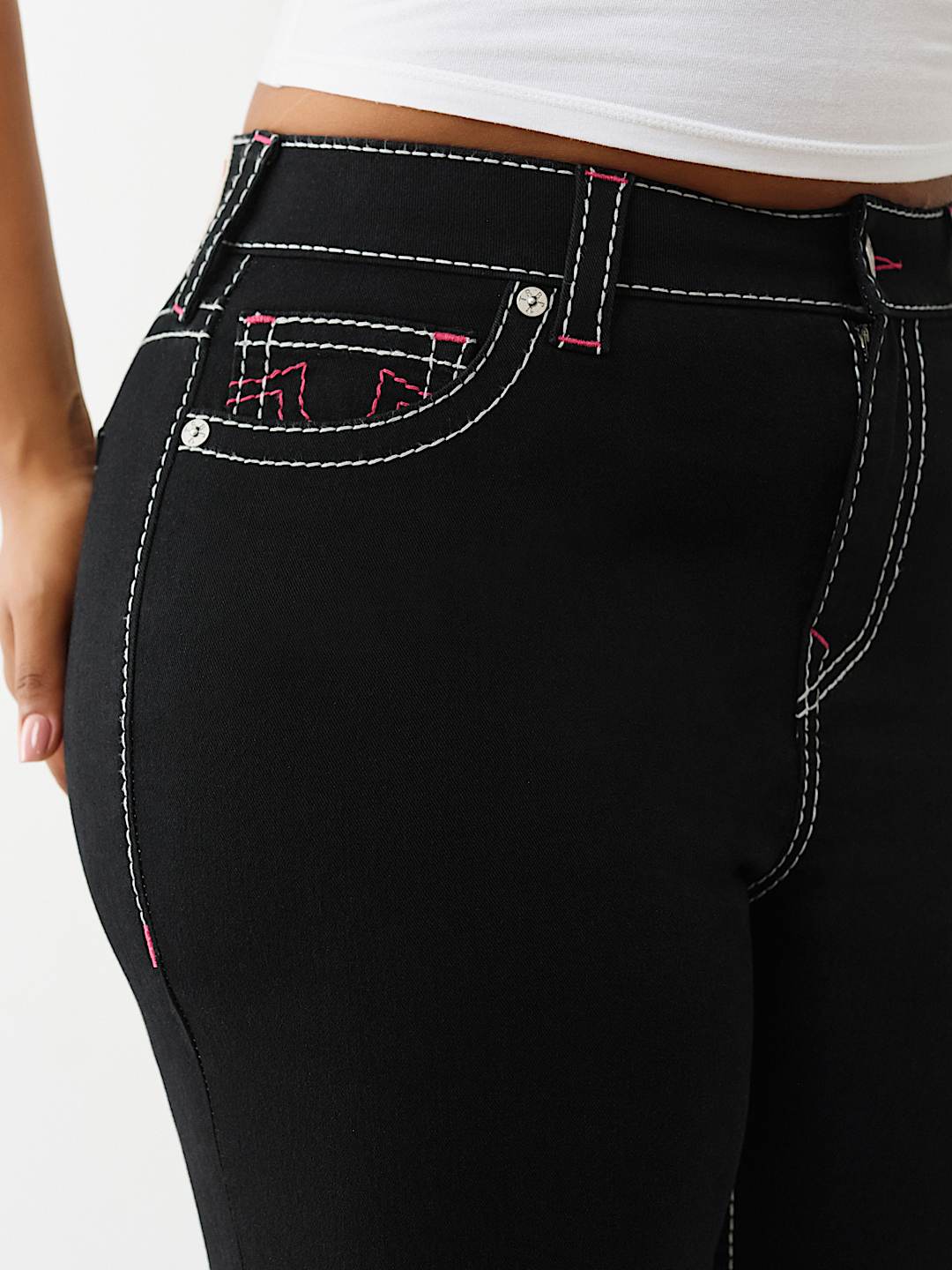 PLUS BECCA MID RISE BIG T&nbsp;BOOTCUT JEAN, image 6