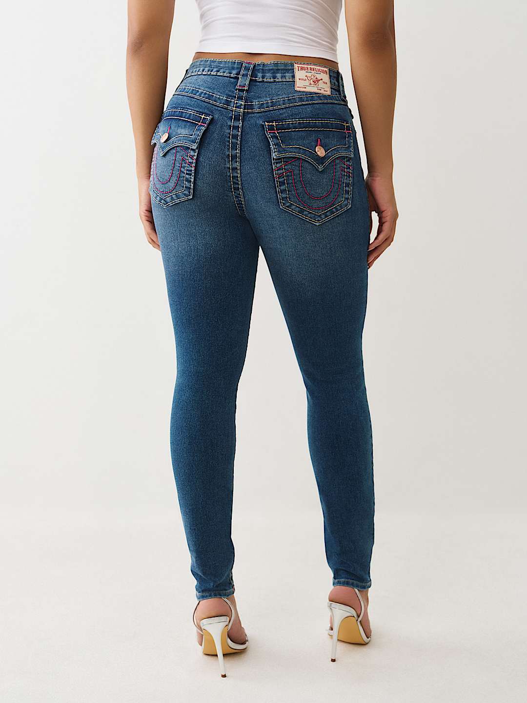 HALLE HIGH RISE BIG T SUPER SKINNY JEAN, image 5