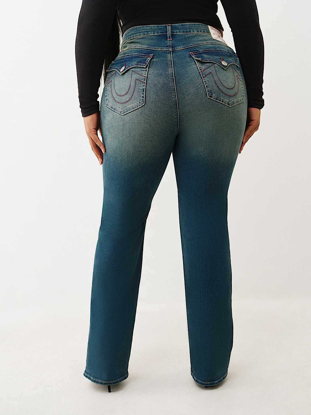 PLUS BILLIE MID RISE STRAIGHT JEAN, image 5