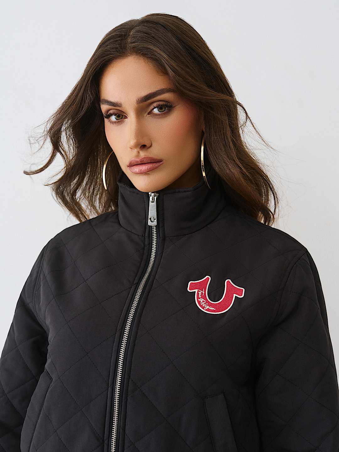 HORSESHOE QUILTED BOMBER JACKET, image 5