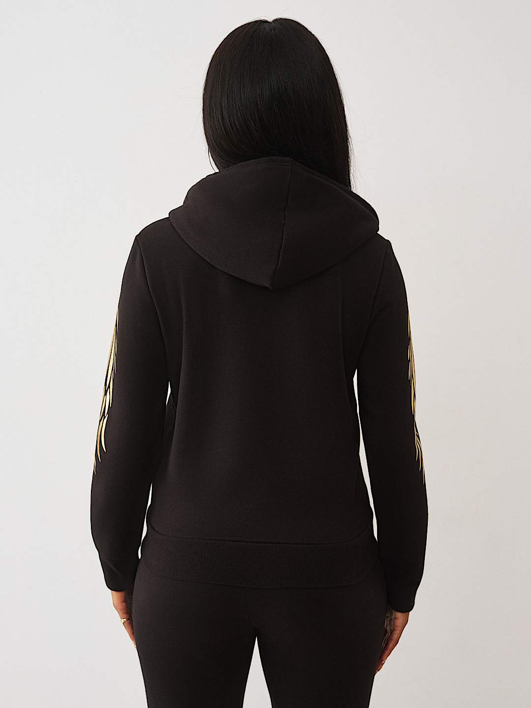 WINGED LOGO ZIP HOODIE, image 6