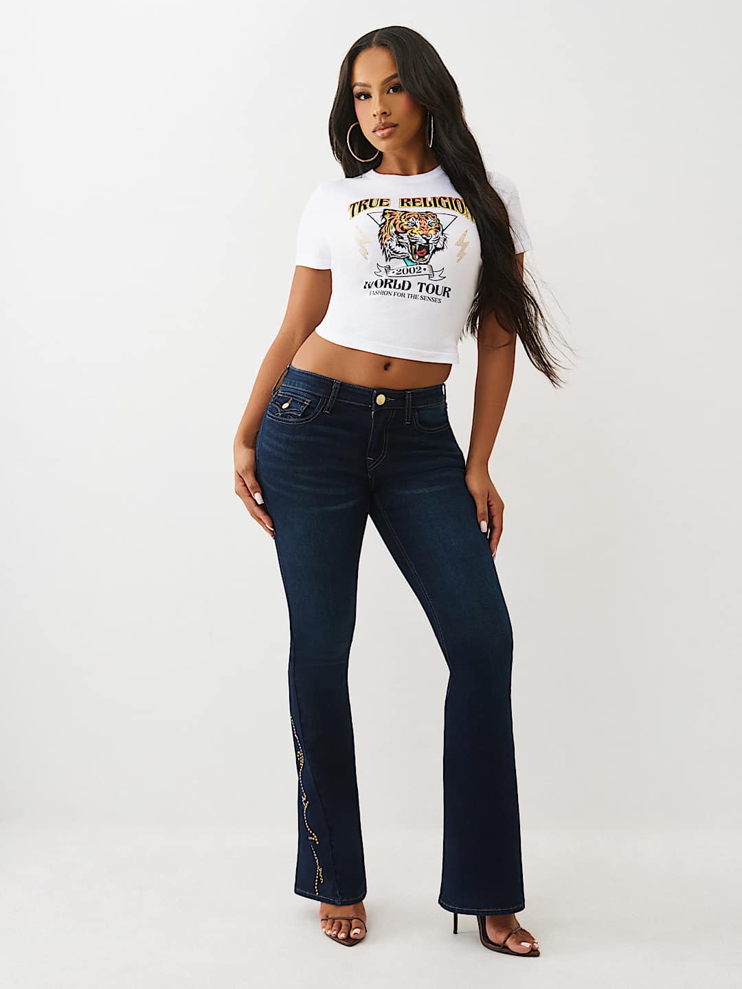 TIGER GRAPHIC BABY TEE, image 3