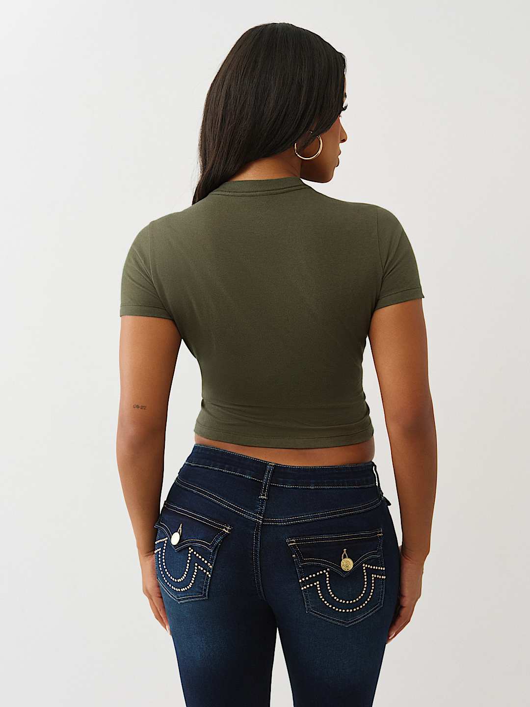 TIGER GRAPHIC BABY TEE, image 5