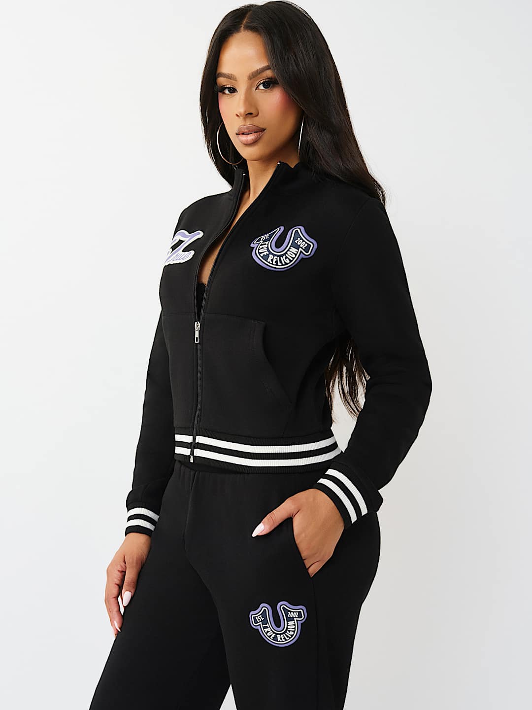 LOGO PATCH TRACK JACKET, image 4