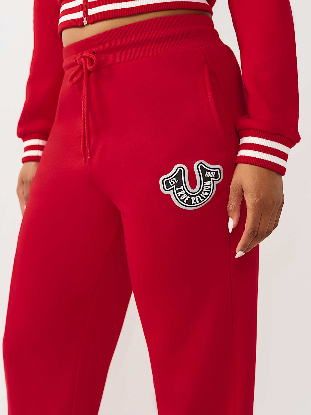 LOGO STRAIGHT LEG SWEATPANT, image 4