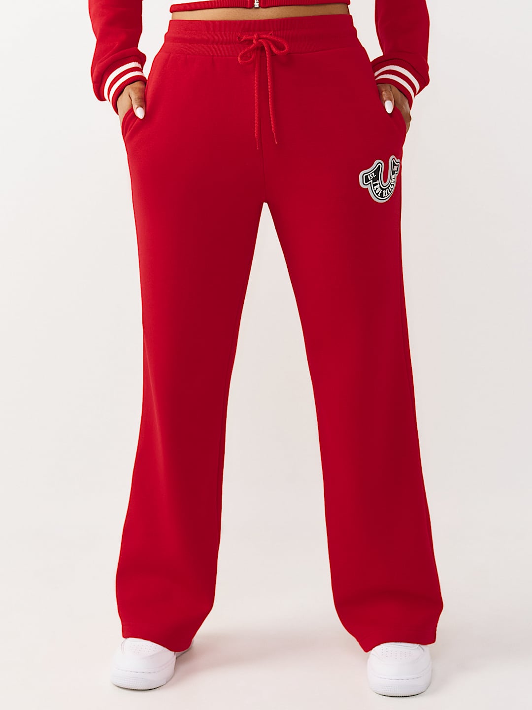 LOGO STRAIGHT LEG SWEATPANT, image 1