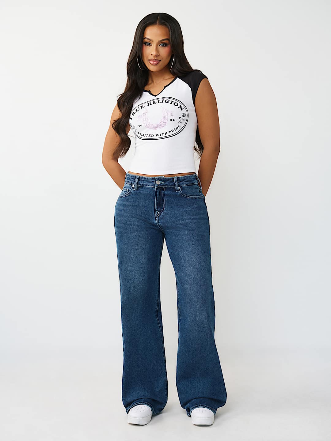 HORSESHOE ROSE BABY TEE, image 3