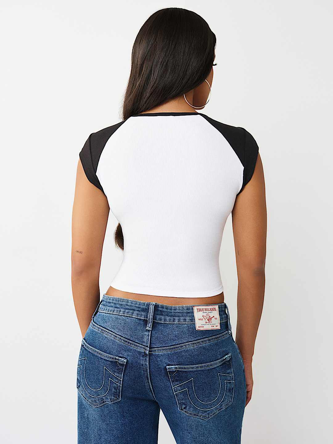 HORSESHOE ROSE BABY TEE, image 5