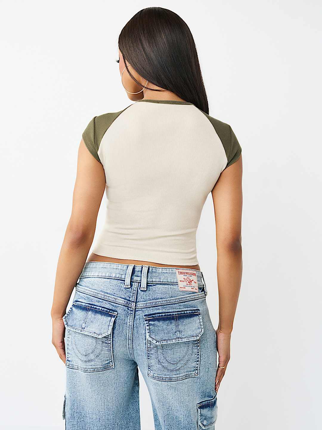 HORSESHOE ROSE BABY TEE, image 5