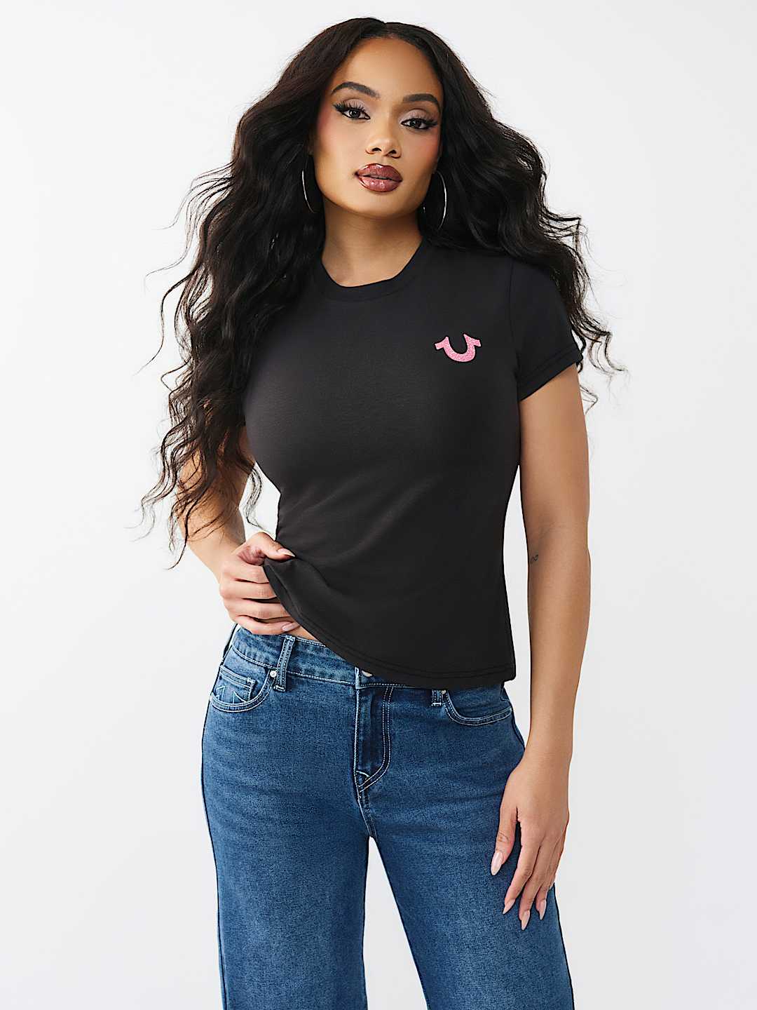 CLASSIC GLITTER TEE, image 2