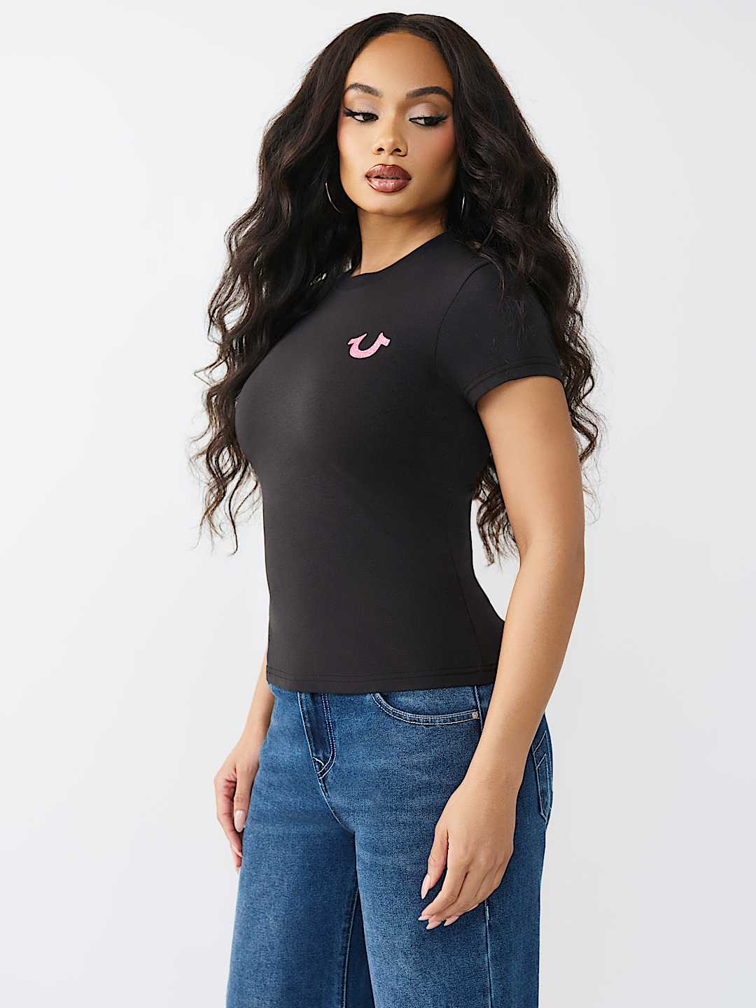 CLASSIC GLITTER TEE, image 4