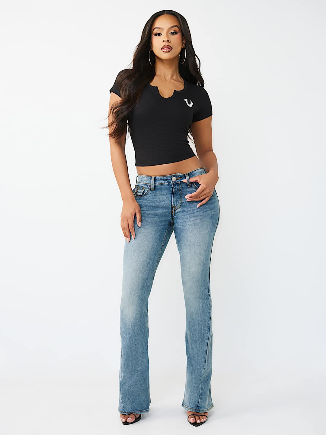 TIGER LOGO RELAXED SHRUNKEN TEE, image 3