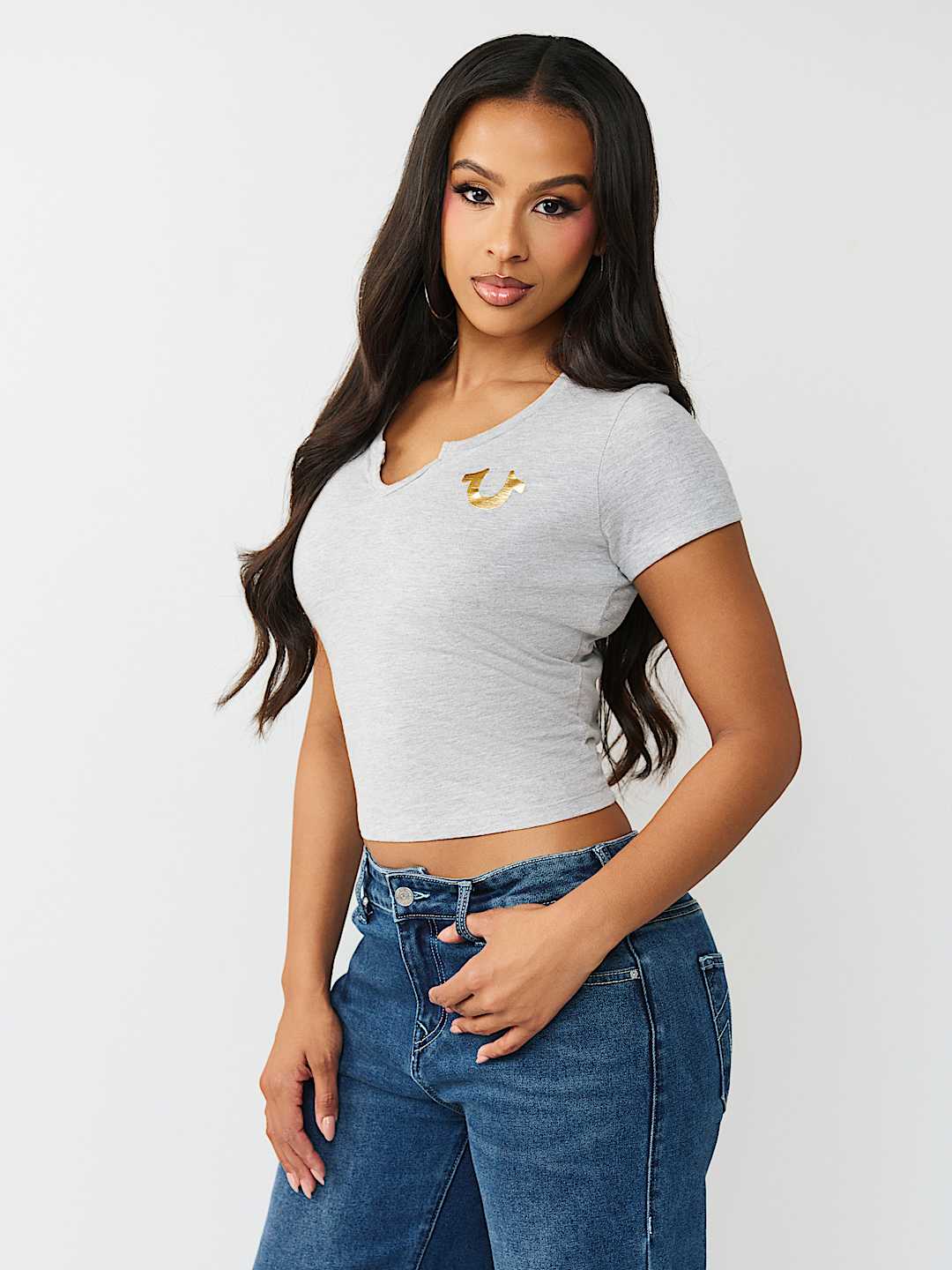 TIGER LOGO RELAXED SHRUNKEN TEE, image 4