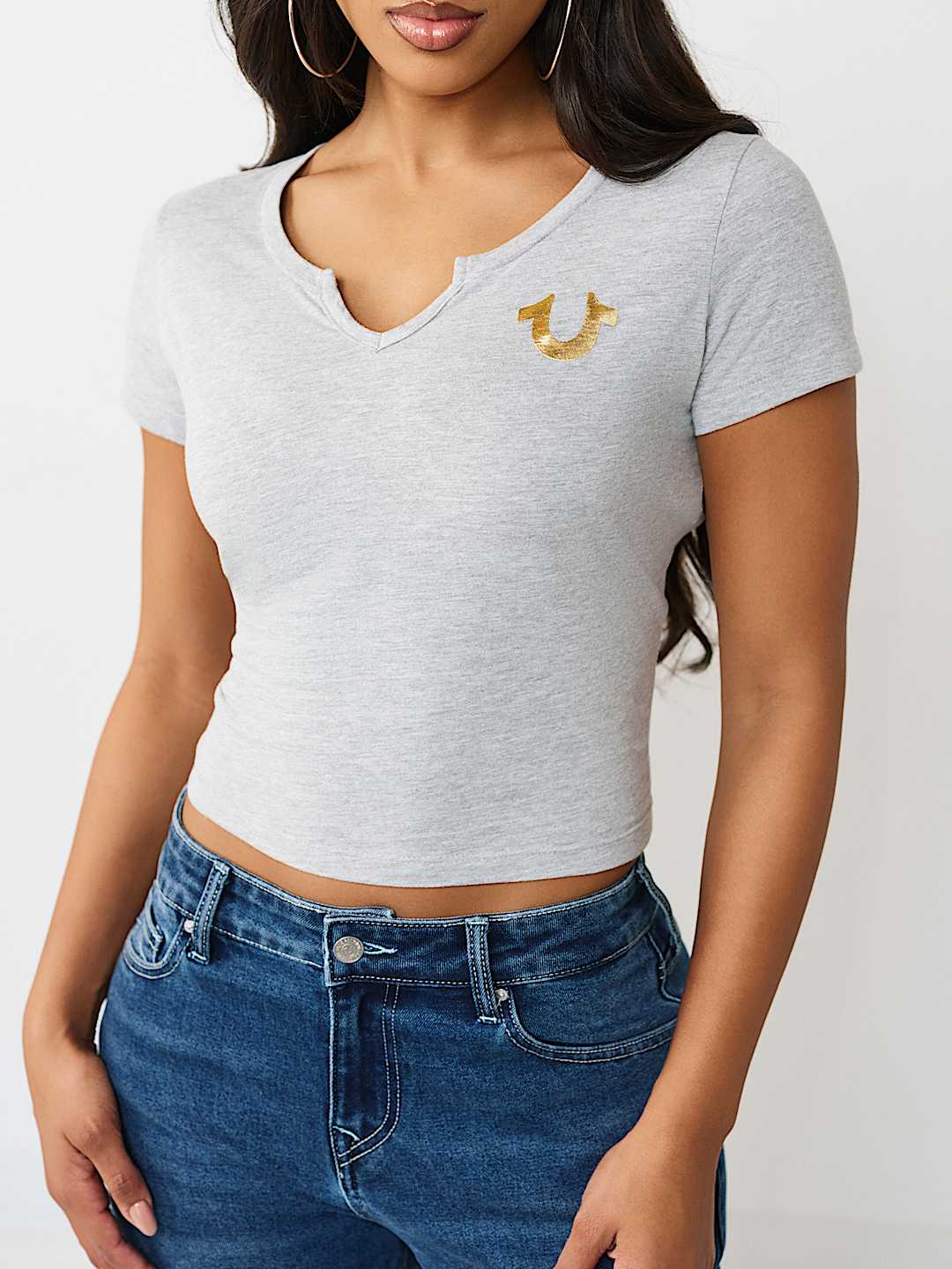 TIGER LOGO RELAXED SHRUNKEN TEE, image 6