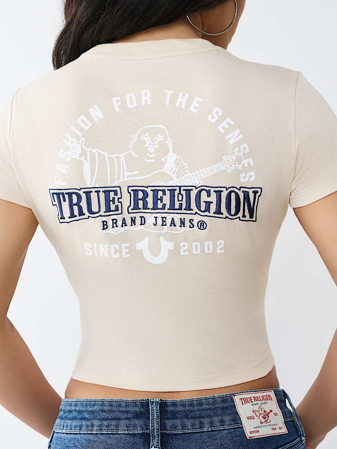 BUDDHA RELAXED SHRUNKEN TEE, image 1