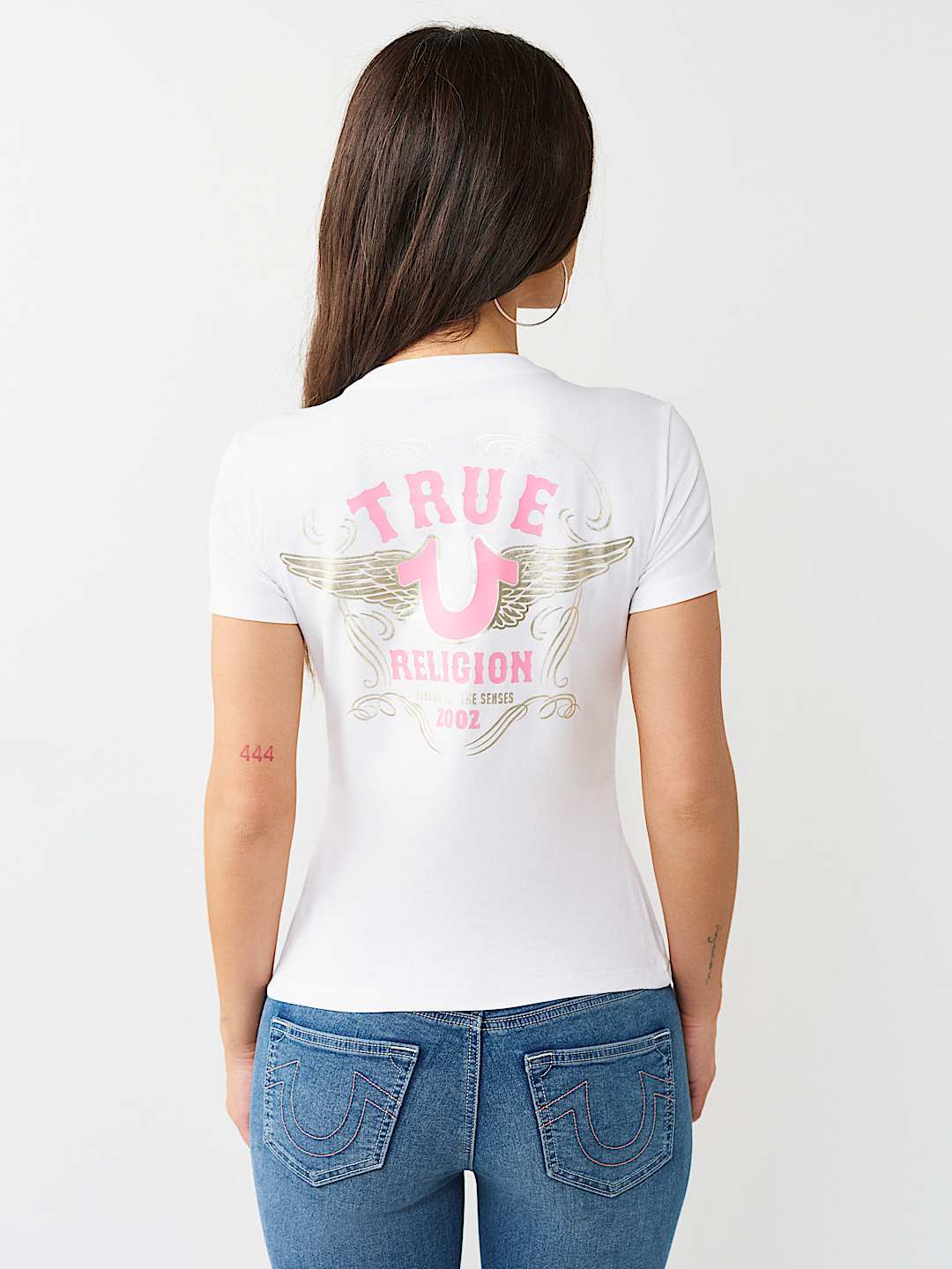 CAMISETA CON HERRADURA Y ALAS, image 5