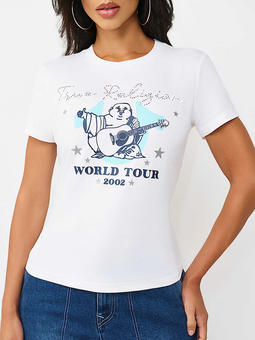 STAR BUDDHA CREWNECK TEE, image 1