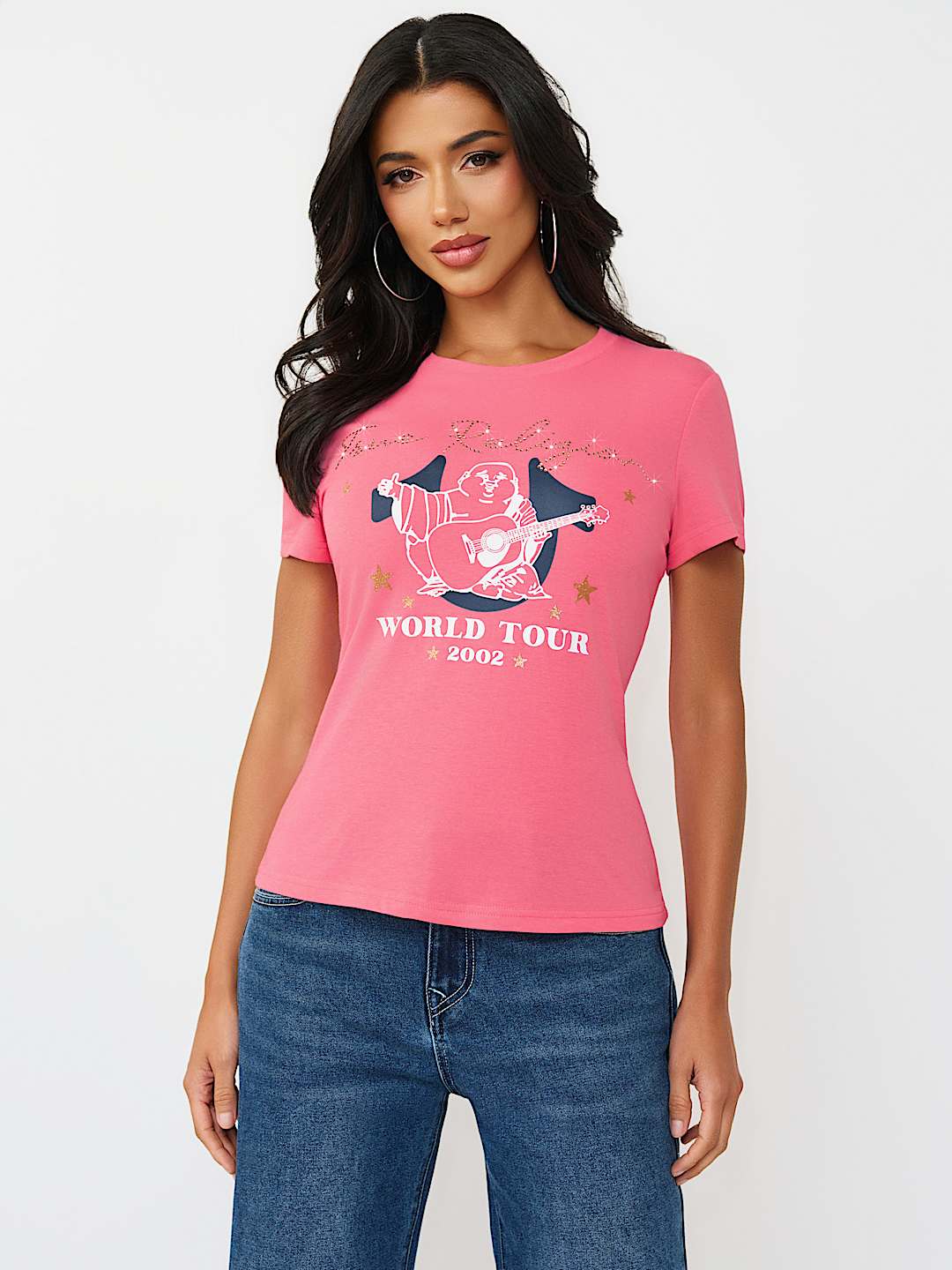 STAR BUDDHA CREWNECK TEE, image 2