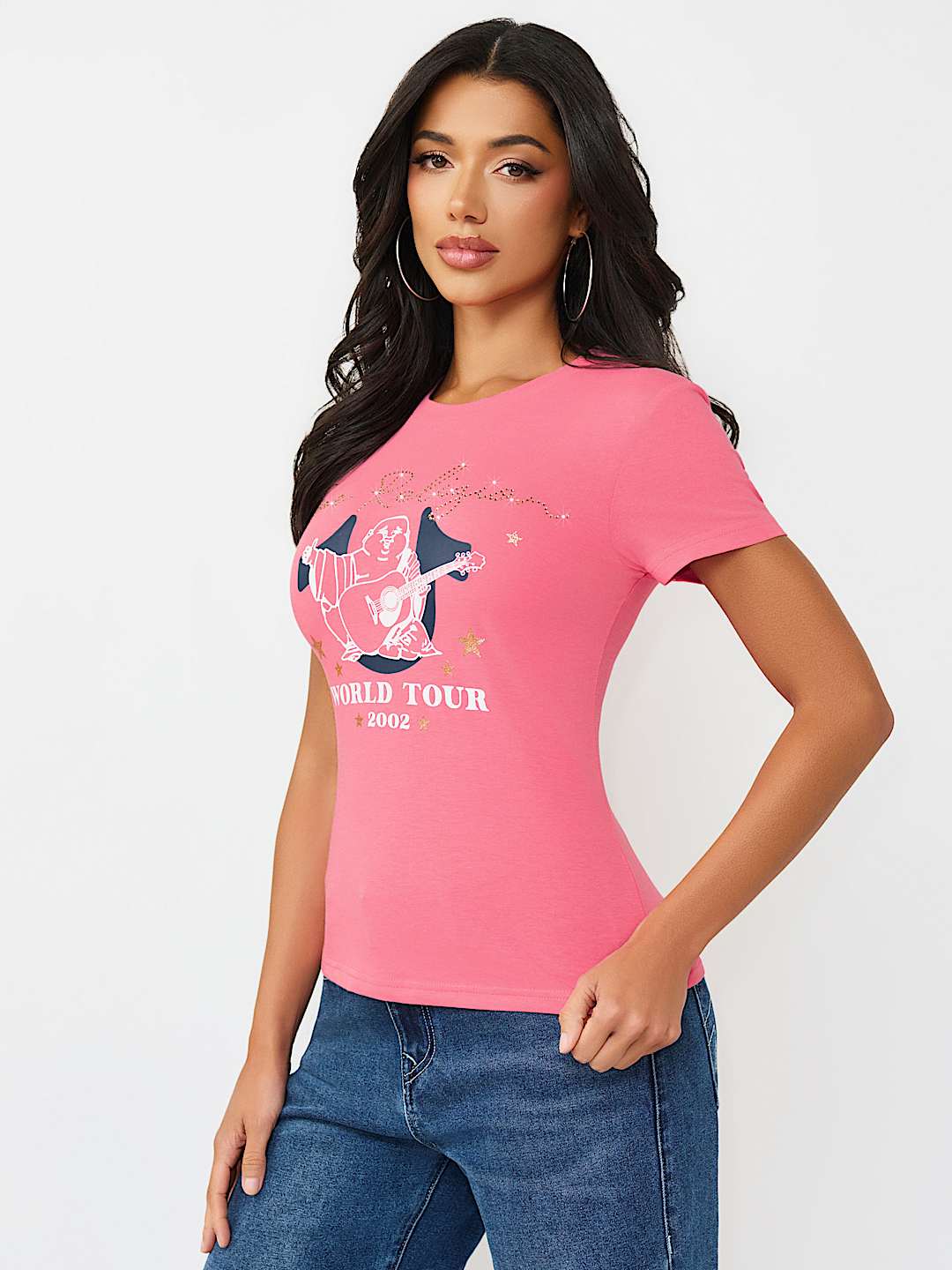 STAR BUDDHA CREWNECK TEE, image 4