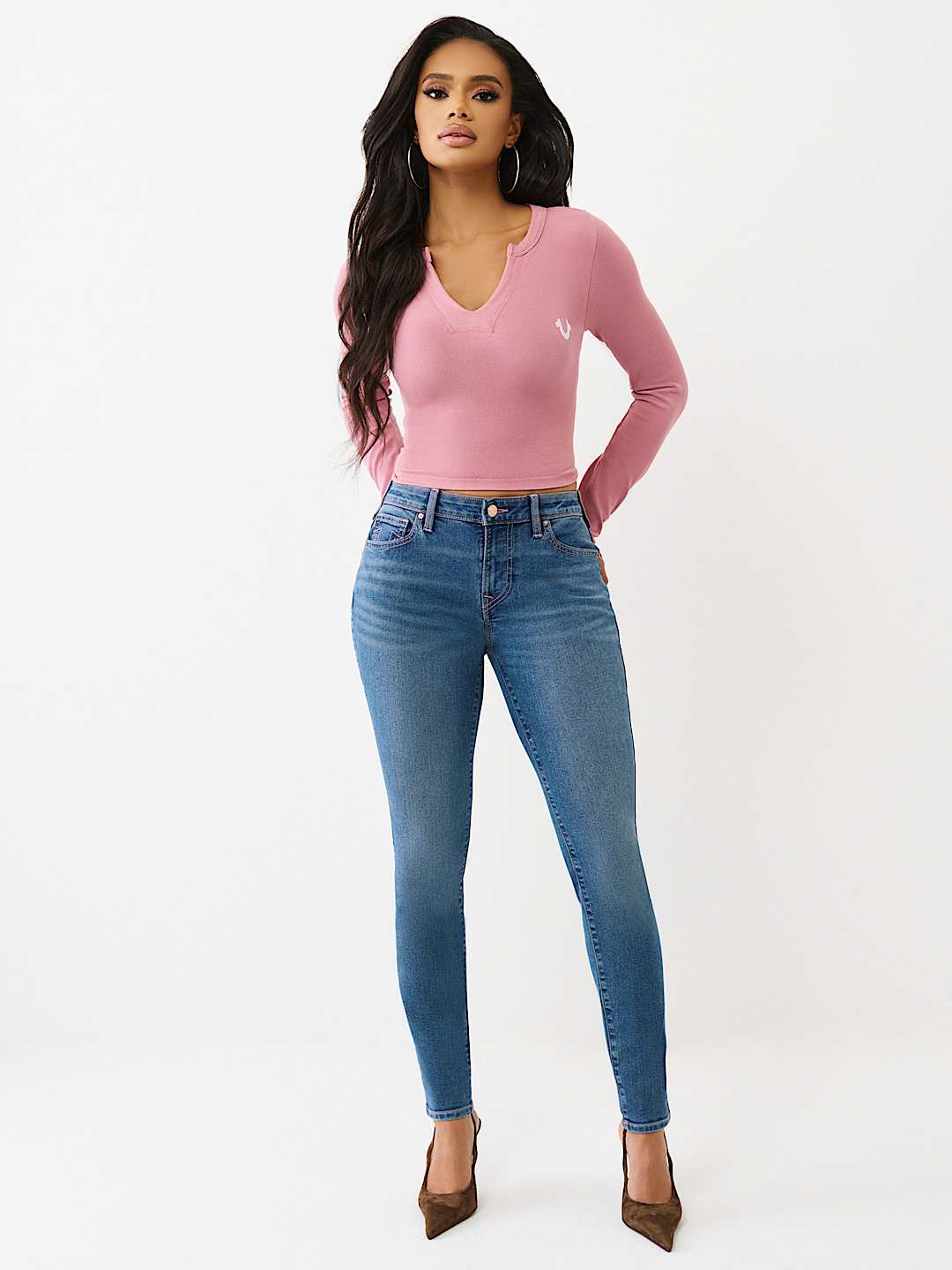 JEANS SKINNY CURVIL&Iacute;NEOS&nbsp;JENNIE, image 3