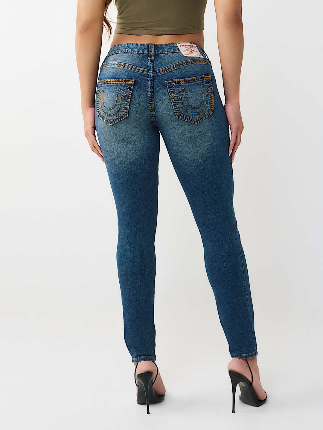 JENNIE MID RISE BIG T CURVY SKINNY JEAN, image 5