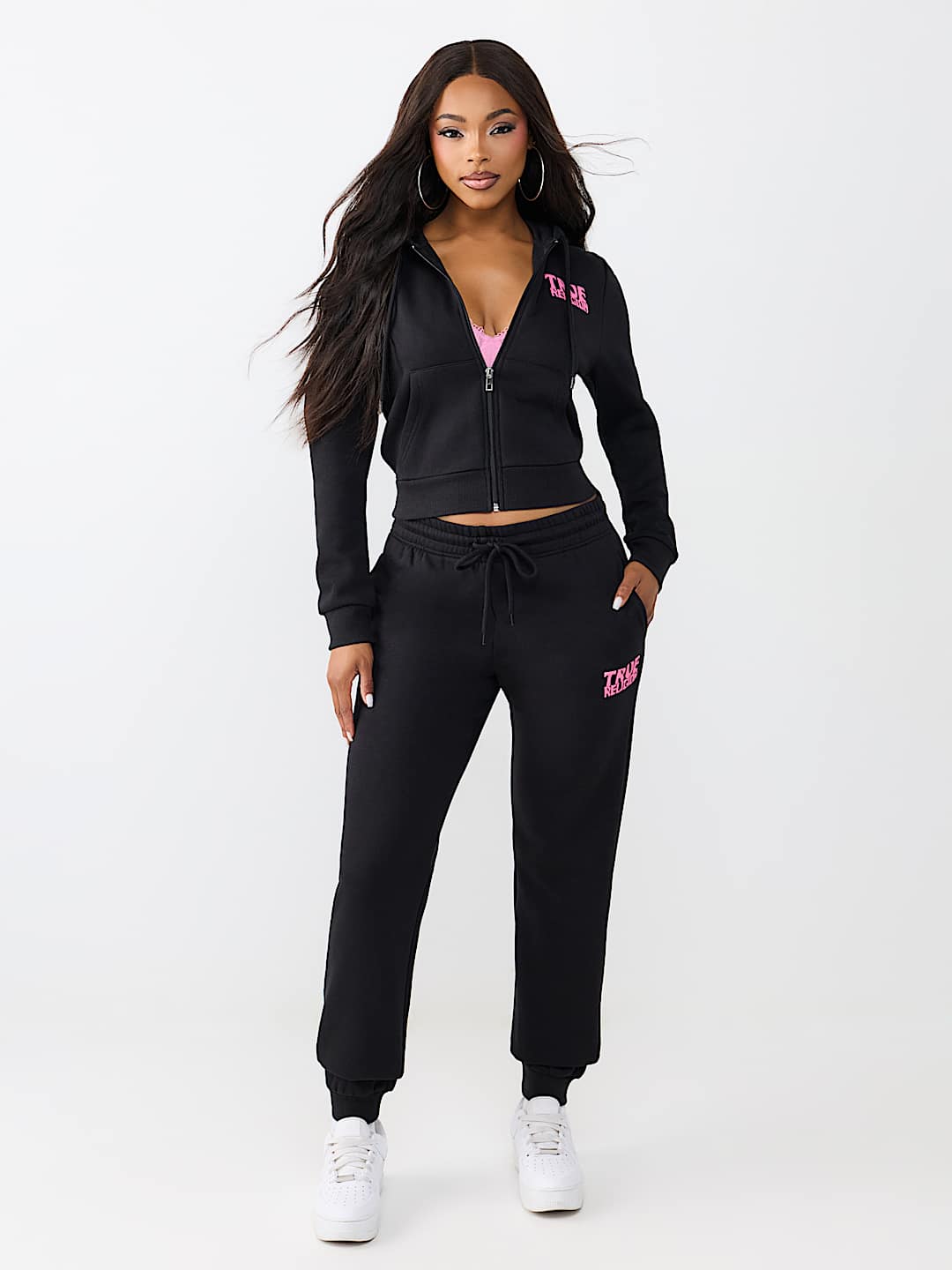 BUDDHA SHRUNKEN ZIP HOODIE