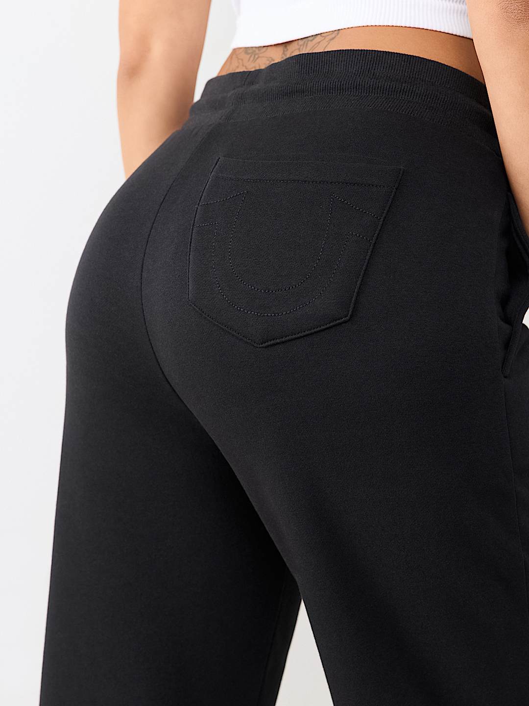LOGO STRAIGHT LEG SWEATPANT