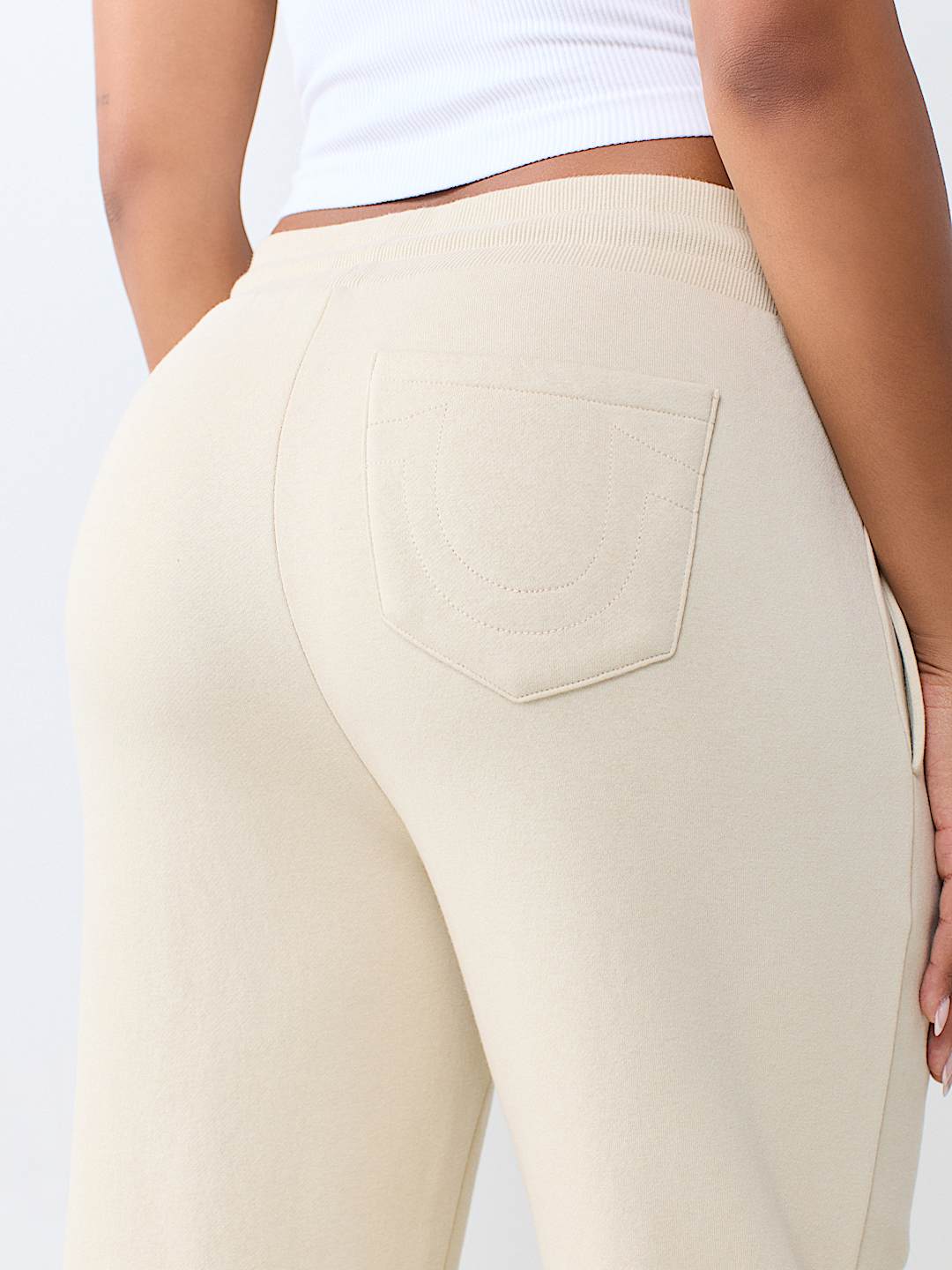 LOGO STRAIGHT LEG SWEATPANT