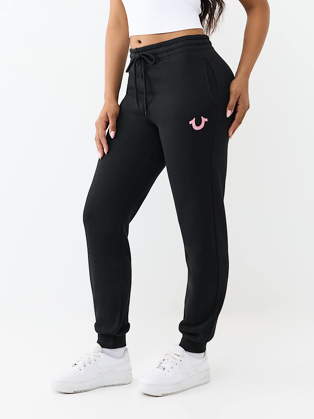 HORSESHOE GLITTER LOUNGE JOGGER, image 2