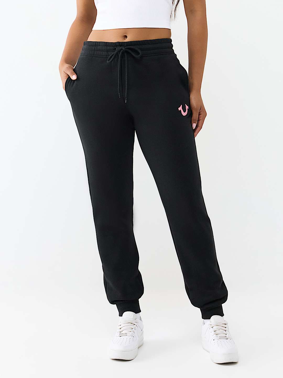 HORSESHOE GLITTER LOUNGE JOGGER, image 1