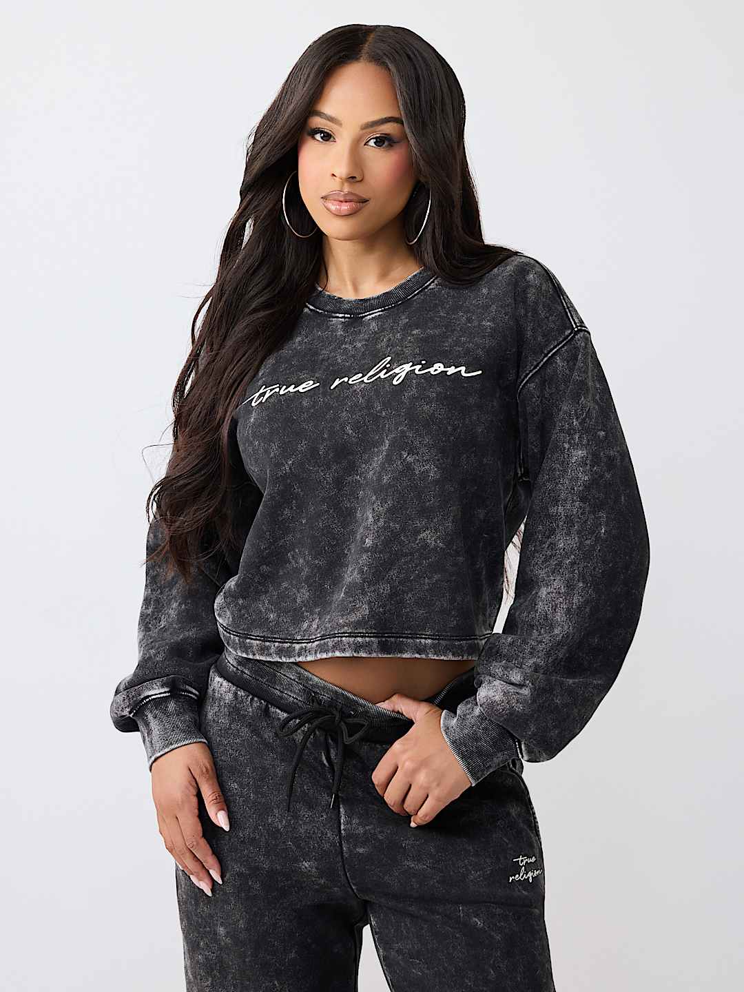 WASHED CREWNECK PULLOVER, image 2