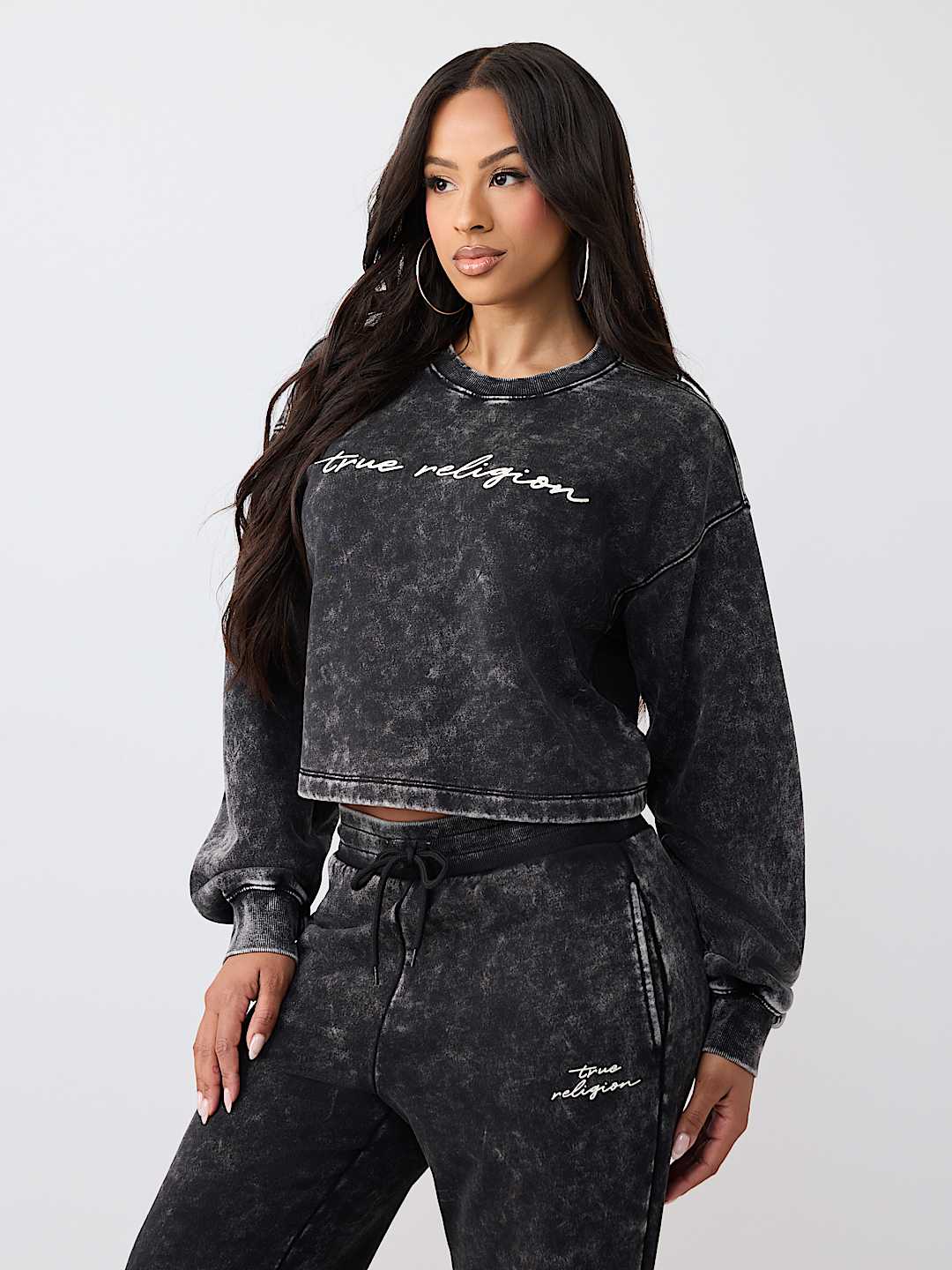 WASHED CREWNECK PULLOVER, image 4