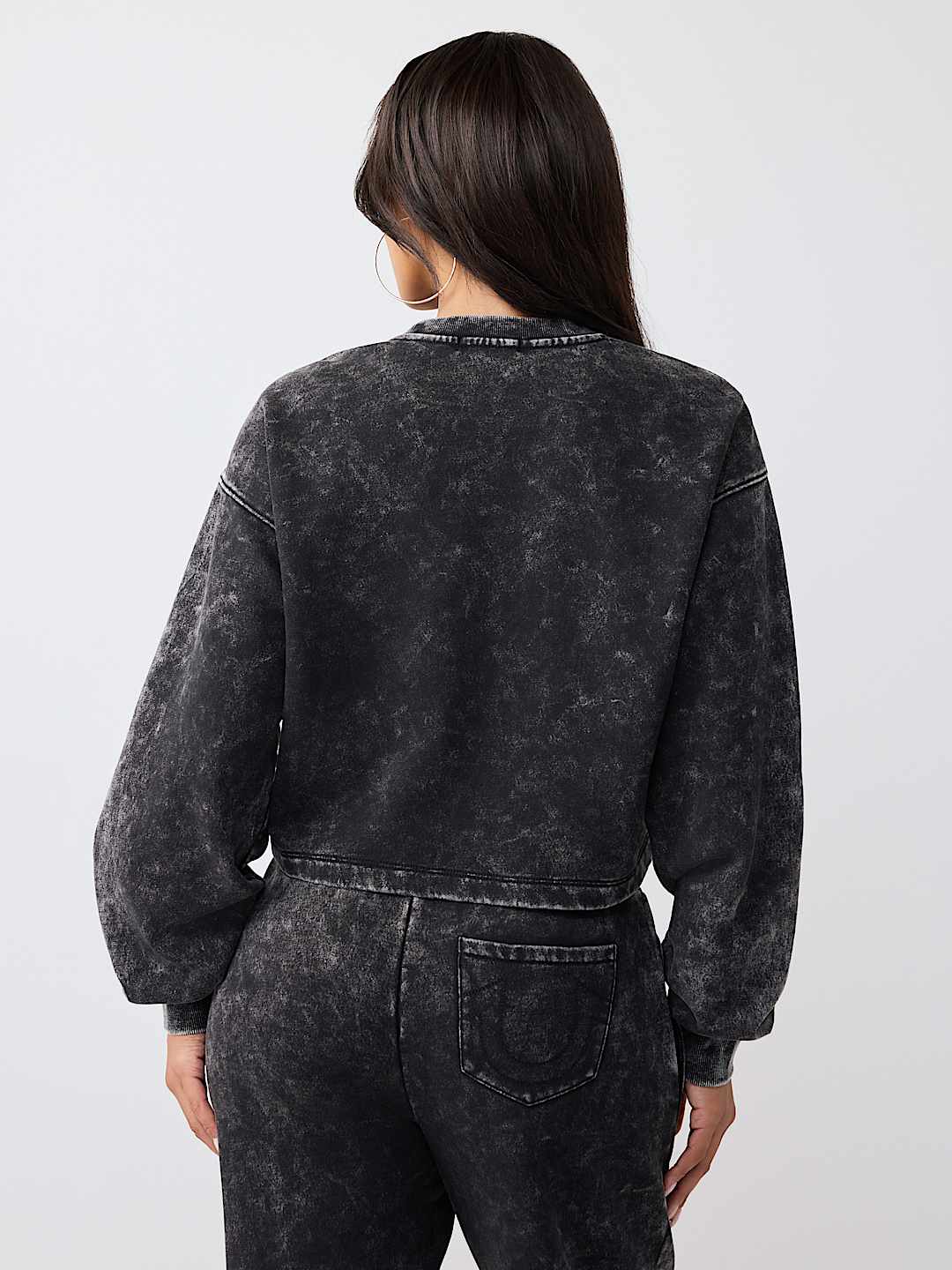 WASHED CREWNECK PULLOVER, image 5